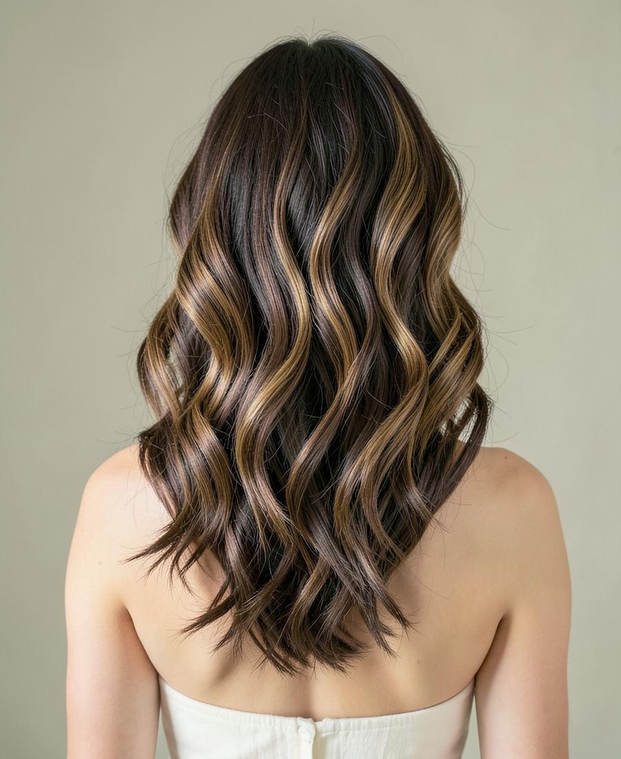 Dimensional brunette waves
